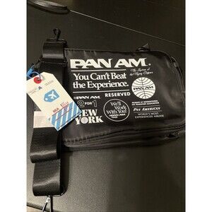 Airportag Brand Travel Organizer Bag Crossbody Pan Am Reserved Black